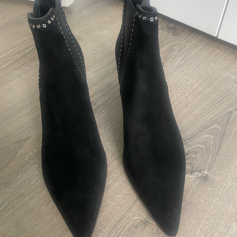 Paige Suede Booties